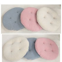푸들원형대방석60R(솜포함), 핑크