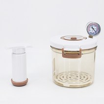 고급형 압력계 진공 수동 탈포기 기포제거(1L)