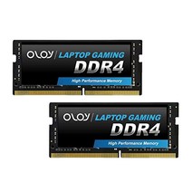 OLOy DDR4 RAM 32GB (2x16GB) 2666 MHz CL19 1.2V 260핀 노트북 게이밍 SODIMM 업그레이드 2019/2020 iMac 27인치 레티나 5K, Black x2_32GBx2