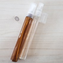 스윗바틀 향수공병, 10개, ④10ml 갈색유리병/반투명 흰색캡