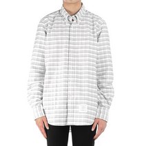 [톰브라운] [명품] MWL272A 07855 035 남성 옥스포드 체크 긴팔 셔츠 MWL