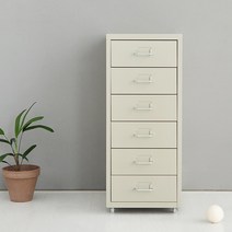 마켓비 FIHA 6단 서랍장, 솔리드베이지