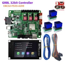 CNC조각기 공작기계 목재CNC가공 GRBL 32 비트 컨트롤러 브레이크 아웃 보드 확장 카드 MKS TS35-R 디스플, 03 CNC32-TS35-2209