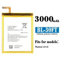 Tecno / phantom 5 A5 BL-30FT 3000mAh 전화 배터리 시리즈와 호환 가능, 한개옵션1, 한개옵션0