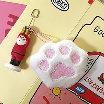 1532 냥이젤리 키링 고양이 발바닥 인형키링 봉제인형 열쇠고리 귀여운열쇠고리 키치 키홀더 학생 가방고리 어나더뷰, 1532-냥이젤리, 1개