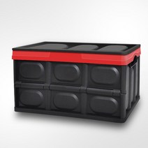 소품미야 코스트코 폴딩박스 56L, BLACK, 1개