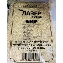 S.N. FOOD NEW SNF BASMATI RICE 인도 바스마티 찐쌀 1KG, 1팩