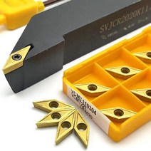 터닝 홀더 인서트 카바이드 보링 바 커터 CNC 선반 공구 도구 외부 원 123, svjcr1616h11, vcmt110304 vp15tf