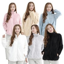 여성_후리스_집업_보아털_겨울_플리스_빅사이즈_캐쥬얼_데일리_점퍼