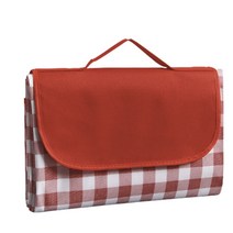 콤보넷 피크닉매트 접이식 방수 돗자리, 빨강