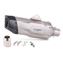 머플러 팁 튜닝 가변배기 51mm 오토바이 배기 머플러 파이프 탈출 모토 BMW S1000RR Z900 NMAX155 R6 FZ6 N, 01 A