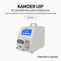 휴대용 낚시 어항 기포기 에어펌프 Kamoer 연동 펌프 AC110220V UIP 스테퍼 모터 고유량 투여 와이파이 제어 RS485 실험실용 풋 스위치, 10.UIPKK18003R25  S24 ID64 x O