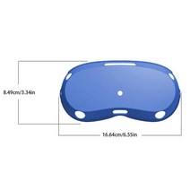 VR 헤드셋 보호 케이스 Pico4 유리 소프트 실리콘 안전 커버 호스트 충격 방지 떨어짐 쉘, 한개옵션1, 02 Blue