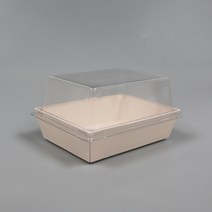 천운패키지 샌드위치박스 직사각(핑크) 1묶음, 100개