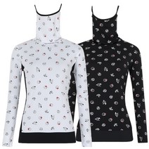 여성 간절기용 배색라인 캐릭터 마스크 골프이너티 미세먼지방어 학생 파3