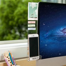 핸드폰 명함꽂이 다용도 모니터 메모보드 네임홀더, 오른쪽