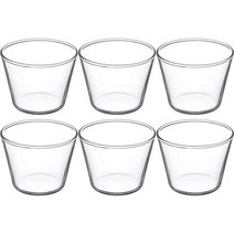 iwaki 이와키 내열유리 젤리형 푸딩컵 KBT904 100ml x 6개입(뚜껑 미포함), 1개