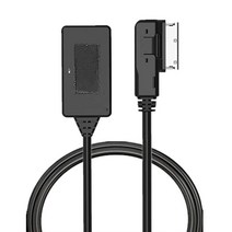 블루투스 5.0 AMI MMI 어댑터 Hi-Fi 음악 미디어 인터페이스 무선 Aux 수신기 3G 시스템이 있는 A4 A1 A3 A5 A6 A7 A8과 호환 V.W