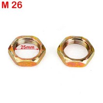 V 리어 액슬 육각 너트 오프로드 차량 쿼드 바이크 50cc-300cc V 카트 M20 M22 M26 2 개, 1 pair M 26