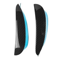 벤츠 앞 범퍼 스포일러 에어 벤트 커버 E클래스 C238 E180 E220 E43 E53 AMG 2016 2019, Carbon Fiber Style