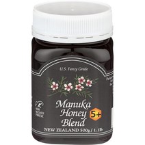 미국직구 퍼시픽 리소스 마누카 블렌드 허니 5+ 500g (1.1파운드), 수량, 상세참조