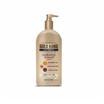 골드 본드 얼티메이트 라디언스 리뉴얼 코코넛 오일 크림 Gold Bond Radiance Renewal Cream 396g 2팩, 1개