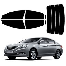 로톰 YF소나타 (09년-14년) 측후면 썬팅필름 DIY 셀프 열차단 썬팅지, RTF-4S 15 (중간), 현대