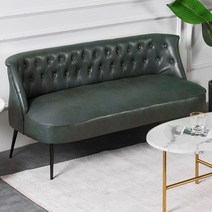 케이로 북유럽 패브릭 아쿠아텍스 4인용 3인용 4인 패브릭소파 이지클린 브리엔츠가구 카우치, 삼인위 175 cm, 짙은 녹색 기술 천  방오 및 무세척