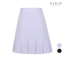 VIVID SG VIVID 심플 주름장식 골프치마바지A