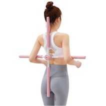 써니요가 굽은등 굽은어깨 거북목 자세 교정기, 그린, 1개