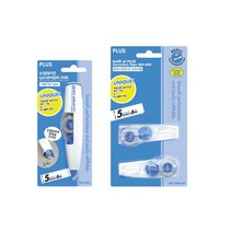 플러스 수정테이프 WH-605/WH-604/리필2입, WH-605R-2P리필 5mm