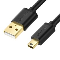 Ugreen U-10353 USB2.0 AM-Mini 5핀 케이블 0.25m