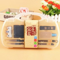 봉채 봉채함 인기 있는 중국 캘리그라피 펜 쓰기 브러쉬 펜 세트 초보자를 위한 전통 족제비 머리 잉크, 한개옵션0