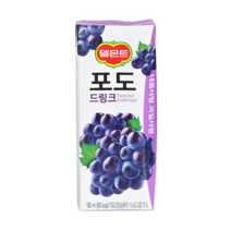 델몬트 드링크 포도, 190ml, 40개