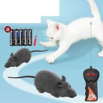 고양이 생쥐 장난감 인형 전동 고양이어항장난감 로봇, 건전지 5개  스크루드라이버를 보내려면 회