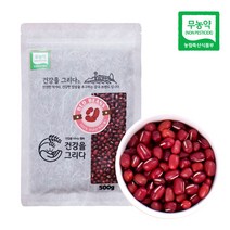 22년산 햇곡 국산 무농약적두(팥) 500g
