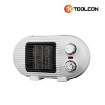 툴콘 PTC 미니 팬히터, TP-800D, White