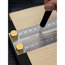 목공 정밀 철자 눈금자 각도자 철직자 수직자 측정 도구, E 400mm 마킹 눈금자