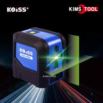 코이스 그린 라인 레이저 레벨기 KO-2GL 수평기 6배밝기 수직 수평 KOISS