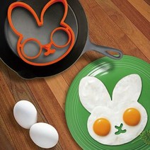 토끼 계란 후라이틀 토스트계란틀 후라이틀 주방디스펜서 티웨어, 1-후라이틀-토끼