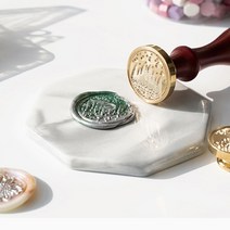 실링왁스용품 연하장 편지 도장만들기 (대리석받침대), 상세페이지 참조