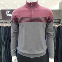 피에르가르뎅 캐주얼 [동아쇼핑] 0355 데일리 캐주얼룩 CP스트라이프 프린트 티셔츠 PZTS1912 긴팔