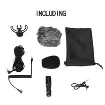 Yongnuo-YN220 녹음 카디오이드 마이크 휴대폰 SLR 카메라 라이브 인터뷰 라디오 오디오 장비