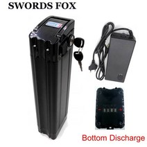 48v 15ah 전기 자전거 전기 자전거 강력한 지방 타이어 자전거 배터리 48v 1000 w ebike 비치 크루저 자전거 실버 물고기 배터리|Electric Bicycle, 단일, 1개
