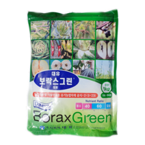 보락스그린 1kg 텃밭 붕소 붕사 석회 천연칼슘 비료 영양제, 1개