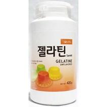MDO5146 가정용 업소용 제과 제빵 재료 식자재 젤라틴 420g (젤라틴/가루/젤리만들기/분말), 1세트