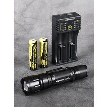 몬스터라이트 퀀텀 프리미엄 세트 LED 줌 후레쉬라이트 손전등 해루질 써치 라이트 캠핑 랜턴 ML2400QT t_9 124401