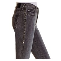 트루릴리젼 진 케이시 LOW RISE STUDDED 스키니 STERLING 블랙 여자 사이즈 26 649104