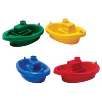 소프트 유아토이 물놀이 보트 4개 수영장 욕조장난감 아이 샤워