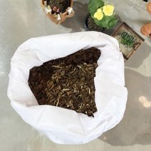 텃밭 자연친화적 식물관리 멀칭 바크 40L 토양덮기 정원 난분갈이 친환경, 식물재배용 중소립